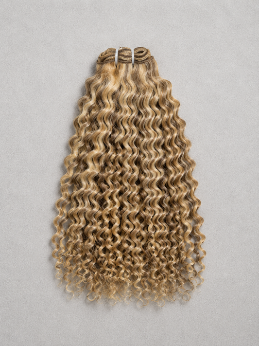 Raw Blond latto curly bundle