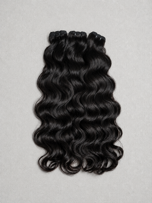 Raw natural wave bundle